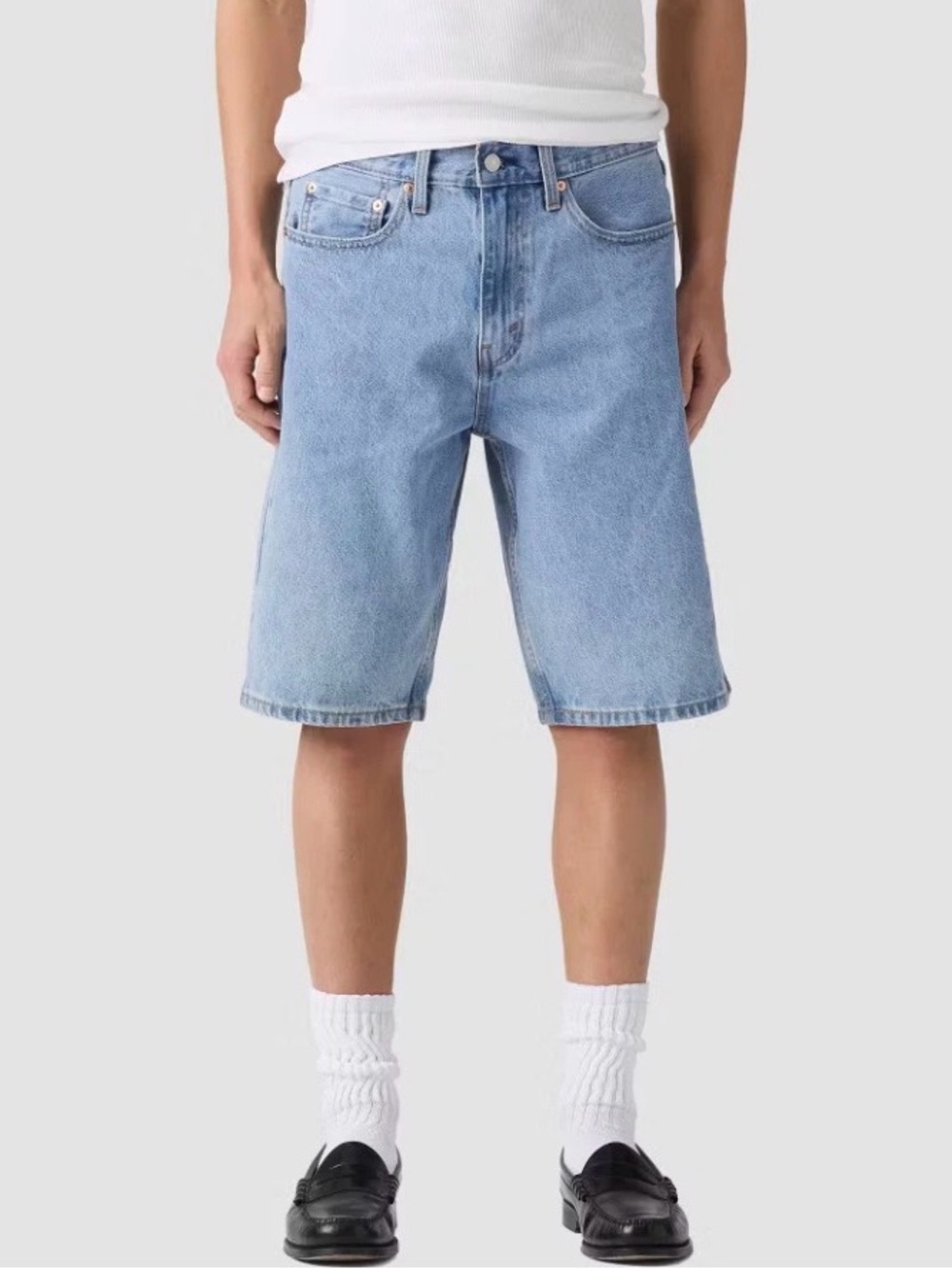 Levi’s 469 Men's Light Blue  lose Knee-Length shorts